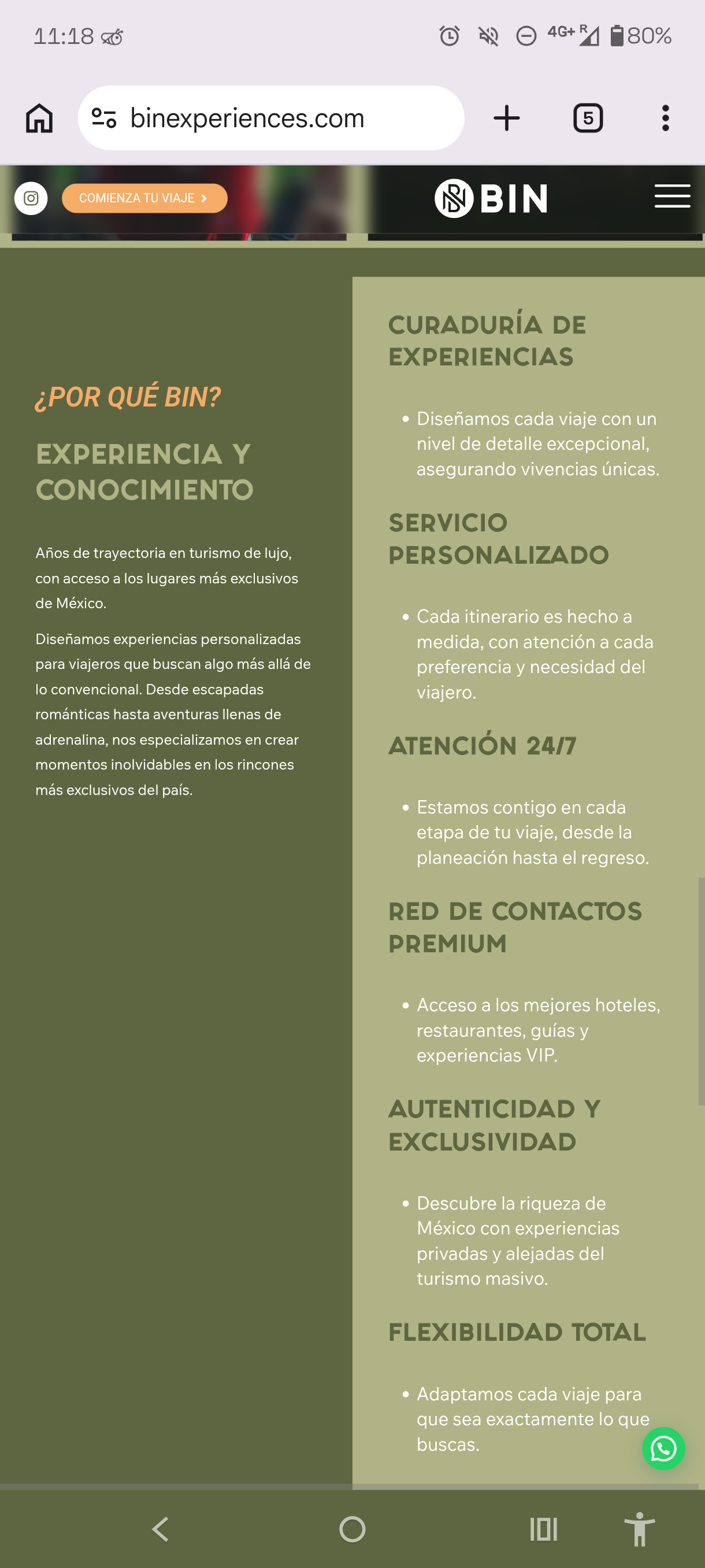 Why BIN section listing curation, personalized service, 24/7 attention and premium hotel network