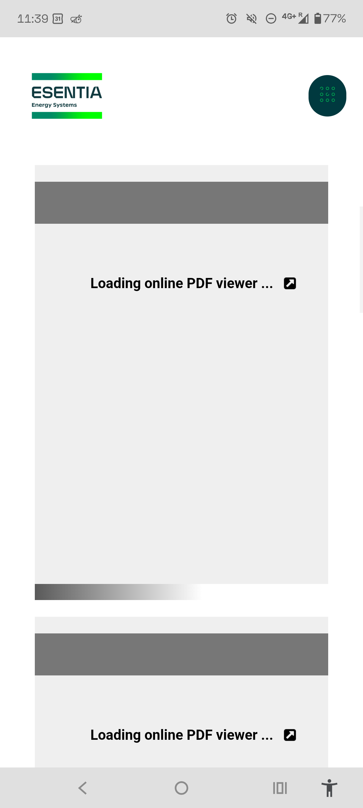 FlowPaper flipbook viewer loading a regulatory PDF document