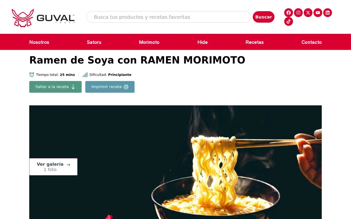 Soy ramen recipe with Ramen Morimoto